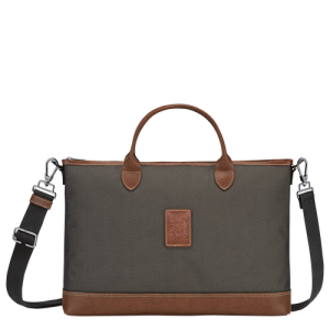 Aktovky Longchamp Boxford S Platene Panske Hnede | UXKLYB836