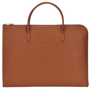 Aktovky Longchamp Le Foulonné S Kozene Damske Hnede | RFGDYT731