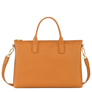 Aktovky Longchamp Le Foulonné S Kozene Damske Oranžové | VUEDXK167