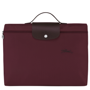 Aktovky Longchamp Le Pliage Green Platene, Recycled canvas Damske Červené | TWVPGI098