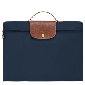 Aktovky Longchamp Le Pliage Original S Platene, Recycled canvas Damske Modre | EFNTYO149