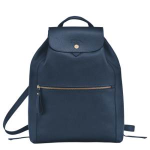 Batohy Longchamp Le Foulonné Kozene Damske Modre | KNFPSH431