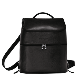 Batohy Longchamp Le Foulonné Kozene Panske Čierne | SBJVMD867