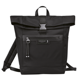 Batohy Longchamp Le Pliage Energy Platene, Recycled canvas Damske Čierne | XJDOST187