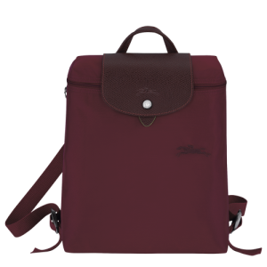 Batohy Longchamp Le Pliage Green Platene, Recycled canvas Damske Červené | BMEDCP928