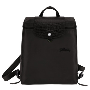 Batohy Longchamp Le Pliage Green Platene, Recycled canvas Damske Čierne | DHIVFM563
