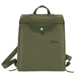 Batohy Longchamp Le Pliage Green Platene, Recycled canvas Damske Zelene | PZRFDM072
