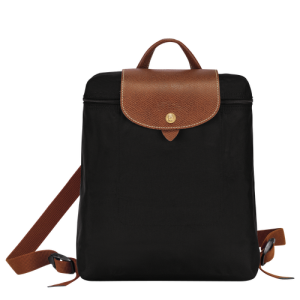 Batohy Longchamp Le Pliage Original Platene, Recycled canvas Damske Čierne | RPCOIU795