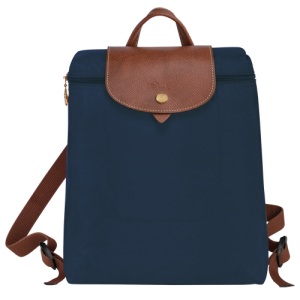 Batohy Longchamp Le Pliage Original Platene, Recycled canvas Damske Modre | SFMHTQ703