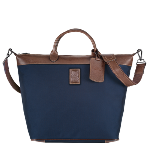 Cestovné Tašky Longchamp Boxford Platene Panske Modre | GWTOKU342
