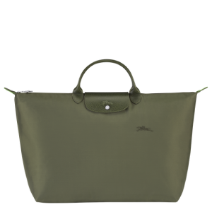 Cestovné Tašky Longchamp Le Pliage Green L Platene, Recycled canvas Damske Zelene | TOALDQ302