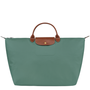Cestovné Tašky Longchamp Le Pliage Original L Platene, Recycled canvas Damske Zelene | EPQJRC932