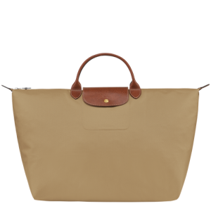 Cestovné Tašky Longchamp Le Pliage Original L Platene, Recycled canvas Damske Béžové | MLBJOF870