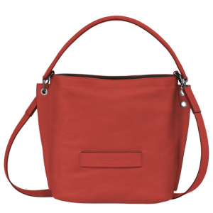 Crossbody Kabelka Longchamp 3D Kozene Damske Oranžové | ZMUHDN014