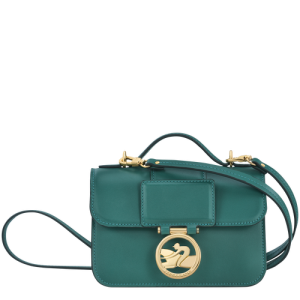 Crossbody Kabelka Longchamp Box-Trot XS Kozene Damske Zelene | IJUDCW172