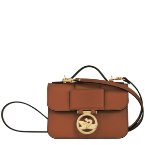 Crossbody Kabelka Longchamp Box-Trot XS Kozene Damske Hnede | QXGEIU579