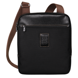 Crossbody Kabelka Longchamp Boxford L Platene Panske Čierne | KXYHWC403