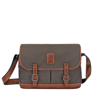 Crossbody Kabelka Longchamp Boxford Platene Panske Hnede | OCDGKR819