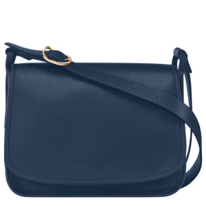 Crossbody Kabelka Longchamp Le Foulonné L Kozene Damske Modre | BHXRAE183