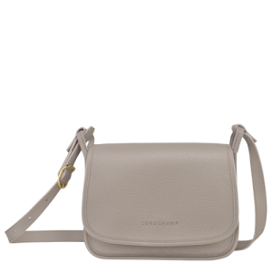 Crossbody Kabelka Longchamp Le Foulonné M Kozene Damske Siva | EZCHDN063