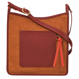 Crossbody Kabelka Longchamp Le Foulonné L Kozene Damske Oranžové | JKCVXG735