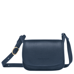 Crossbody Kabelka Longchamp Le Foulonné S Kozene Damske Modre | JOBXAP746