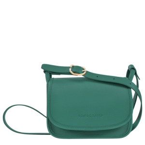 Crossbody Kabelka Longchamp Le Foulonné S Kozene Damske Zelene | KASEXW591