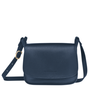 Crossbody Kabelka Longchamp Le Foulonné M Kozene Damske Modre | LPERFJ204