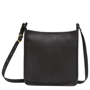 Crossbody Kabelka Longchamp Le Foulonné L Kozene Damske Čierne | ZQSXAY651