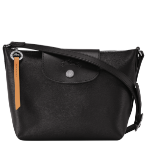 Crossbody Kabelka Longchamp Le Pliage City Platene Damske Čierne | GNHWTS639