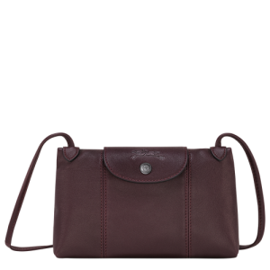 Crossbody Kabelka Longchamp Le Pliage Cuir Kozene Damske Červené | ETBIHZ709