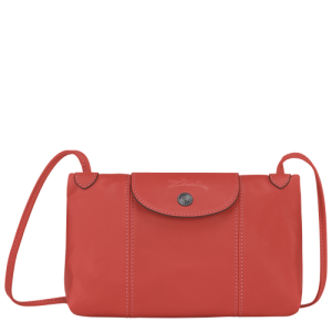 Crossbody Kabelka Longchamp Le Pliage Cuir Kozene Damske Oranžové | KJAHQD076