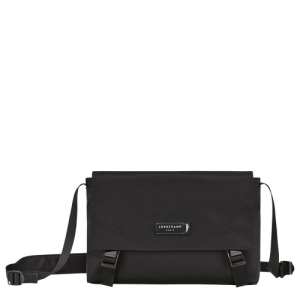 Crossbody Kabelka Longchamp Le Pliage Energy M Platene, Recycled canvas Damske Čierne | JQVSRG146