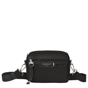 Crossbody Kabelka Longchamp Le Pliage Energy S Platene, Recycled canvas Damske Čierne | QNPZXK302