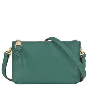 Crossbody Kabelka Longchamp Mailbox Kozene Damske Zelene | MZACKE752