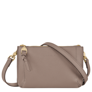 Crossbody Kabelka Longchamp Mailbox Kozene Damske Béžové | SGMJIO128