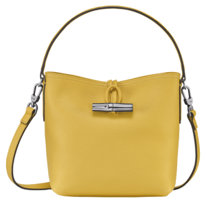 Crossbody Kabelka Longchamp Roseau Essential S Kozene Damske Žlté | LAVETP529