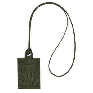 Držiteľ Karty Longchamp Le Pliage Green Kozene with necklace Damske Zelene | CHSQNA095