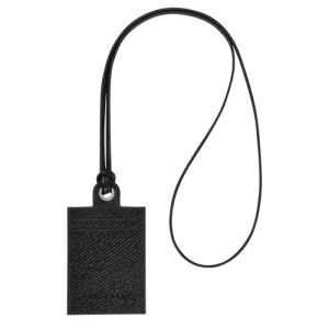 Držiteľ Karty Longchamp Le Pliage Green Kozene with necklace Damske Čierne | ZNKVGH531