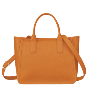 Kabelky Longchamp Le Foulonné Kozene Damske Oranžové | SHVFJE349