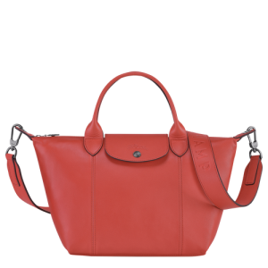 Kabelky Longchamp Le Pliage Cuir S Kozene Damske Oranžové | ILXKMZ312