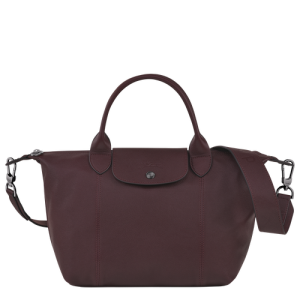 Kabelky Longchamp Le Pliage Cuir S Kozene Damske Červené | WFKRYA294