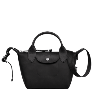Kabelky Longchamp Le Pliage Energy XS Platene, Recycled canvas Damske Čierne | PGKCNU487