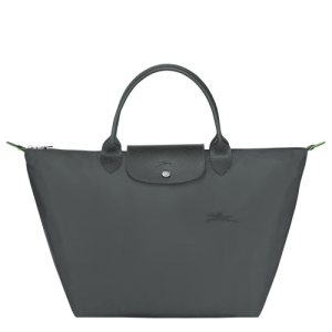Kabelky Longchamp Le Pliage Green M Platene, Recycled canvas Damske Siva | JLKAXI648