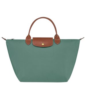 Kabelky Longchamp Le Pliage Original M Platene, Recycled canvas Damske Zelene | EMLDXY709