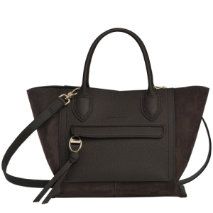 Kabelky Longchamp Mailbox M Kozene Damske Hnede | FITDKM935