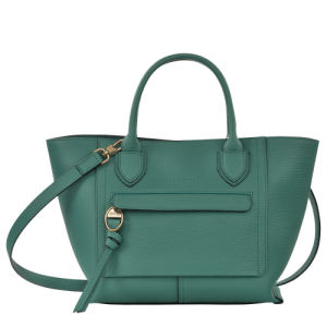 Kabelky Longchamp Mailbox M Kozene Damske Zelene | UBHVZA486