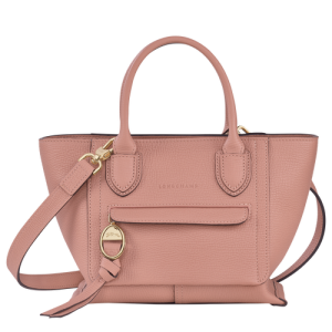 Kabelky Longchamp Mailbox S Kozene Damske Ruzove | TZAOCN346