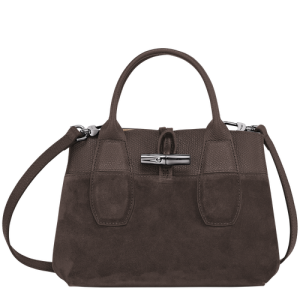Kabelky Longchamp Roseau S Kozene Damske Hnede | FEGMNL726