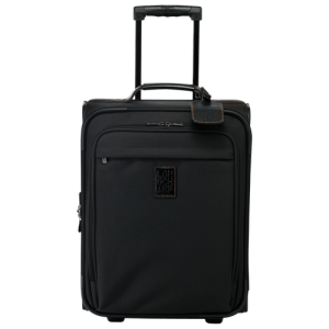 Kufre Longchamp Boxford Platene Panske Čierne | OPULDA120